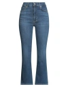 Rag & Bone Woman Jeans Blue Size 31 Cotton, Elastomultiester, Elastane In Blue