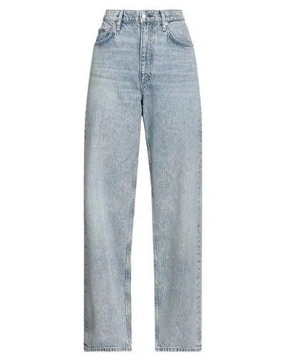 Rag & Bone Woman Jeans Blue Size 32 Cotton