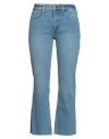 Rag & Bone Woman Jeans Blue Size 23 Cotton, Polyester, Elastane