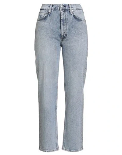 Rag & Bone Woman Jeans Blue Size 32 Cotton, Elastane