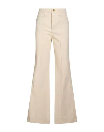 Rag & Bone Woman Jeans Cream Size 25 Cotton, Elastane In Brown