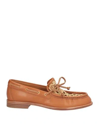 Rag & Bone Woman Loafers Camel Size 7.5 Leather In Brown