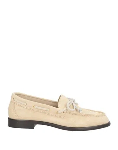 Rag & Bone Woman Loafers Ivory Size 8 Leather In White