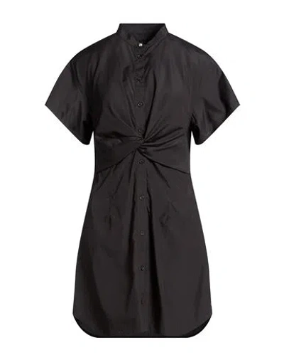 Rag & Bone Woman Mini Dress Black Size 4 Cotton