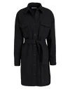 Rag & Bone Woman Short Dress Black Size Xs Cotton In Black