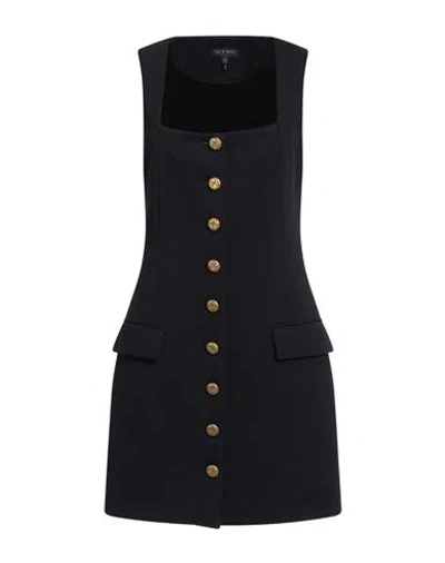 Rag & Bone Woman Mini Dress Midnight Blue Size 6 Virgin Wool, Acetate, Viscose, Polyamide, Elastane