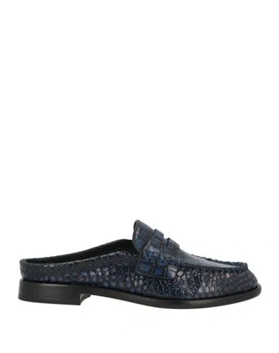 Rag & Bone Woman Mules & Clogs Navy Size 6 Leather