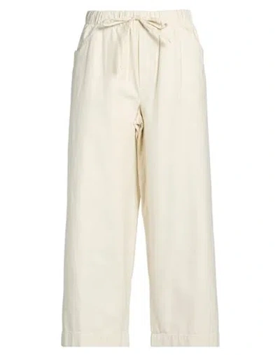 Rag & Bone Woman Pants Cream Size L Cotton In Neutral