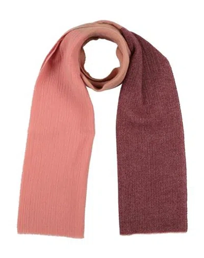 Rag & Bone Woman Scarf Antique Rose Size - Wool In Red