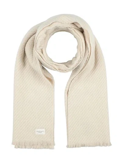 Rag & Bone Woman Scarf Beige Size - Recycled Wool, Wool In Neutral