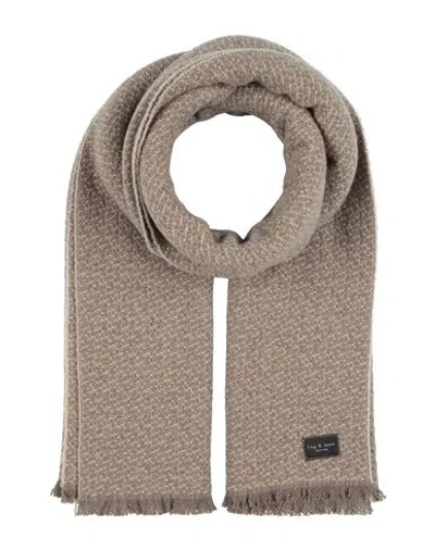 Rag & Bone Woman Scarf Light Brown Size - Recycled Wool, Wool