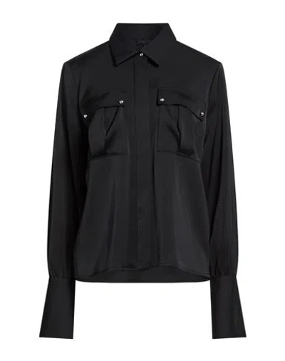 Rag & Bone Woman Shirt Black Size L Polyester