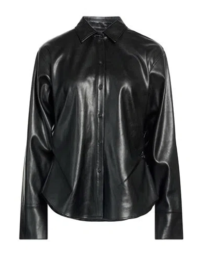 Rag & Bone Woman Shirt Black Size Xs Polyester