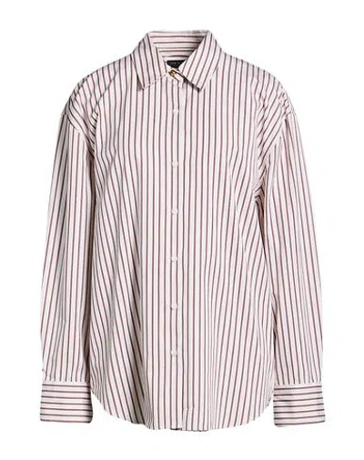 Rag & Bone Woman Shirt Cream Size S Cotton In Multi
