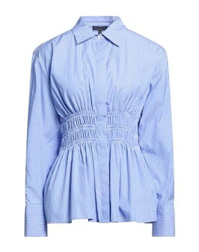 Rag & Bone Woman Shirt Light Blue Size Xs Cotton