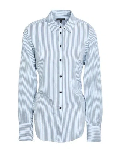 Rag & Bone Woman Shirt Light Blue Size Xs Cotton