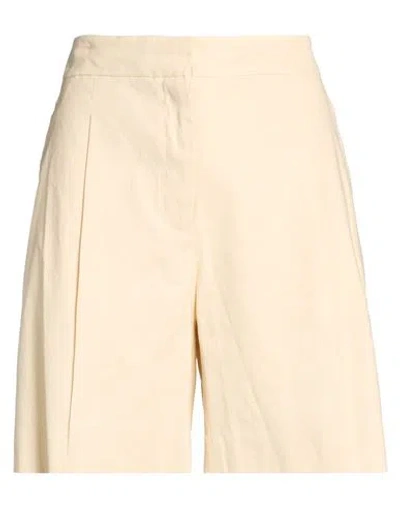 Rag & Bone Woman Shorts & Bermuda Shorts Beige Size 6 Linen, Viscose, Elastane In Sand