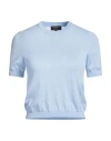 Rag & Bone Adeline Lightweight Cashmere Sweater In Blue