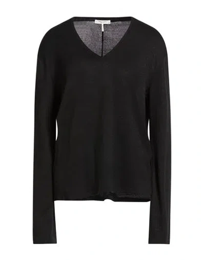 Rag & Bone Woman Sweater Black Size L Rayon, Polyester, Elastane