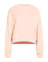 Rag & Bone Woman Sweatshirt Blush Size L Cotton, Polyester, Elastane In Pink