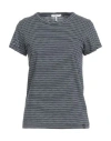 Rag & Bone Woman T-shirt Bright Blue Size L Pima Cotton