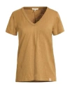 Rag & Bone Woman T-shirt Camel Size L Pima Cotton In Brown