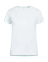 Rag & Bone Woman T-shirt Sky Blue Size L Pima Cotton