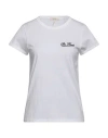 Rag & Bone Woman T-shirt White Size L Organic Cotton In White