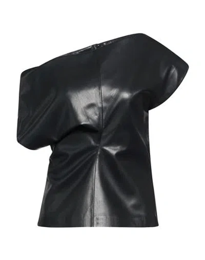 Rag & Bone Woman Top Black Size 6 Polyester