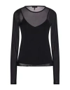 Rag & Bone Woman Top Black Size L Polyester, Elastane In Black