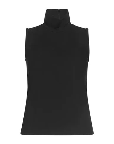 RAG & BONE RAG & BONE WOMAN TOP BLACK SIZE L VISCOSE, POLYAMIDE, ELASTANE