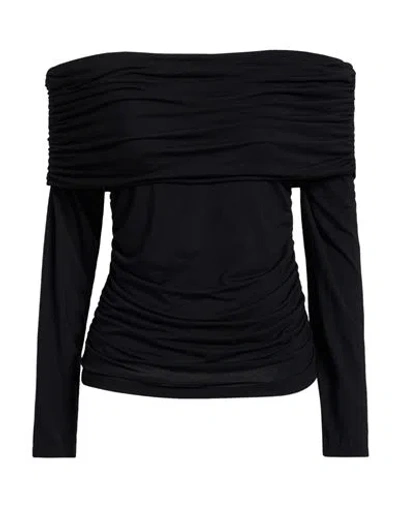 RAG & BONE RAG & BONE WOMAN TOP BLACK SIZE XXS MODAL, ELASTANE