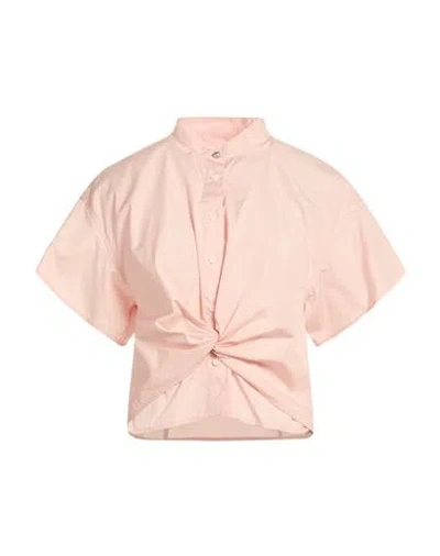 Rag & Bone Woman Top Pink Size 10 Cotton