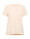 Rag & Bone Woman T-shirt Apricot Size L Pima Cotton In Orange