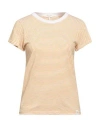 Rag & Bone Woman T-shirt Marigold Size L Cotton In Brown