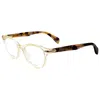 Rag & Bone Women's 49mm Beige Havana Opticals In Multi