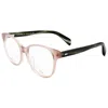 Rag & Bone Women's 52mm Pink Opticals In Brown