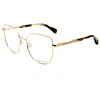 Rag & Bone Women's 53mm Gold Havana Opticals In Blue