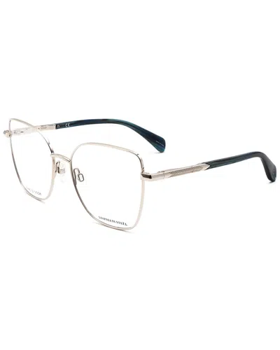 Rag & Bone Women's 53mm Optical Frames In Gold