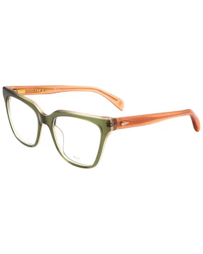 Rag & Bone Women's 53mm Optical Frames In Green