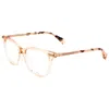 Rag & Bone Women's 53mm Pink Opticals In Pink