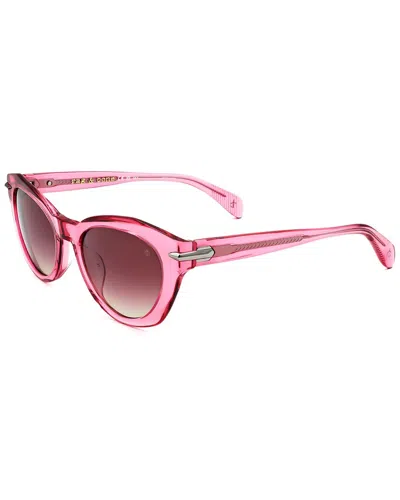Rag & Bone Women's 53mm Sunglasses In Pink