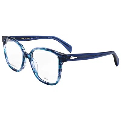 Rag & Bone Women's 54mm Blue Opticals