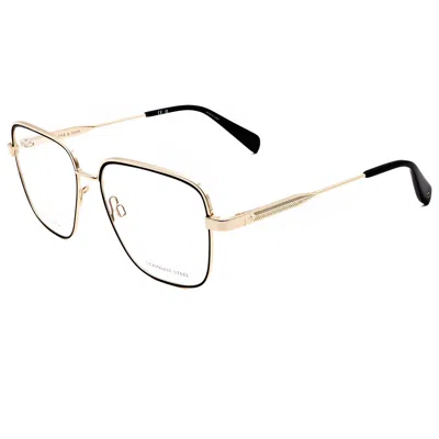 Rag & Bone Women's 54mm Gold Black Opticals