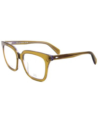 Rag & Bone Women's 54mm Optical Frames In Brown
