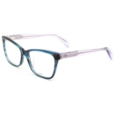 Rag & Bone Women's 54mm Teal Opticals In Blue