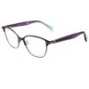 Rag & Bone Women's 54mm Violet Opticals In Purple