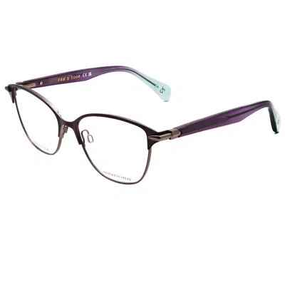 Rag & Bone Women's 54mm Violet Opticals In Purple