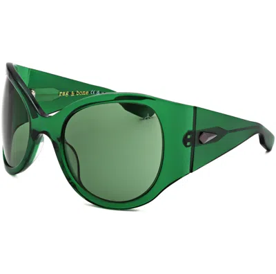 Rag & Bone Women's 56 Mm Green Sunglasses