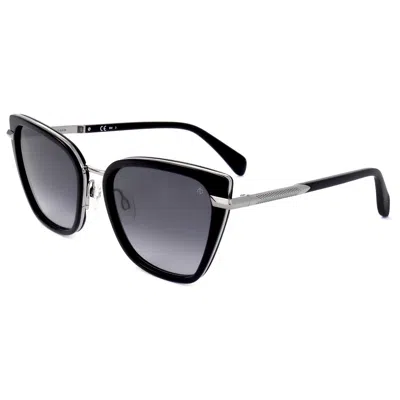 Rag & Bone Women's 56mm Black Sunglasses